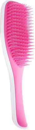 N Treck Paddle Detangler Hair Brush | Hair Comb for Dry & Wet Hair Styling - White