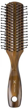 Miss Claire Wooden Hair Brush With Hole, Soft & Bristles For Men & Women (V1803F-Fb17)
