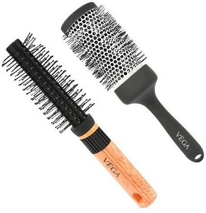 VEGA Compact Brush - R5-RB With Hot Curl Brush (Large) - H2-PRL