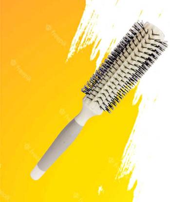 Trendy HIGH QUALITY PROFESSIONAL ROUND TIP BALL BRUSTLE ROUND HAIR BRUSH_RANDOM COLOR