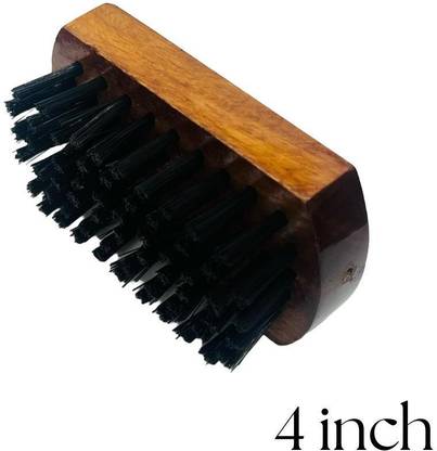 dashmesh enterprises Square Shaped Wooden Brush For Beard Used By Sikh Gentleman (4 Inch )