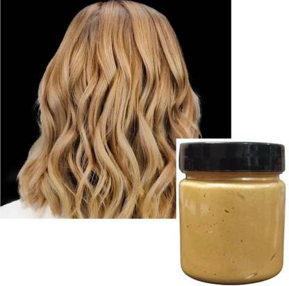 Yuency WASHABLE TEMPORARY HAIR COLOR DYE WAX , GOLD