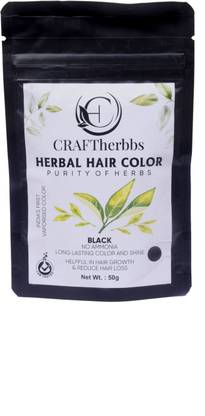 CRAFTherbbs Hair and Beard Color-BLACK , 0