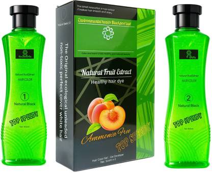 EKINSU Natural Fruit Extrect 10 Minute Hair Dye , Black