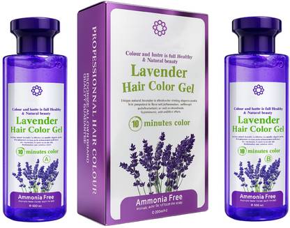 Syco Style Lavender 10 Minutes Hair Color Gel , Black