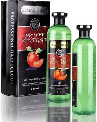 BEAUTE BLANC NATURAL BLACK FRUIT VINEGAR 500*2 , NATURAL BLACK Original (100%) , Natural Black