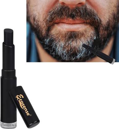 Ecosense Beard Temporary Touchup Stick Beard & Moustache Color Stick , Black
