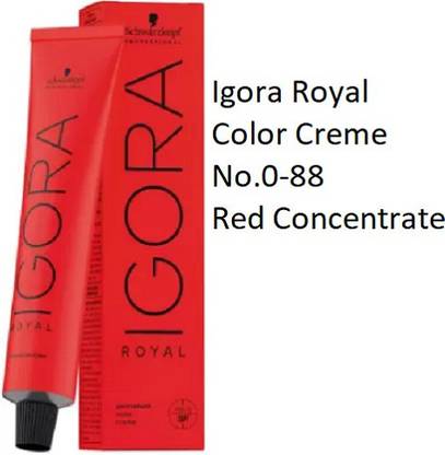 Schwarzkopf Professional Igora Royal Color Creme No.0-88 , Red Concentrate