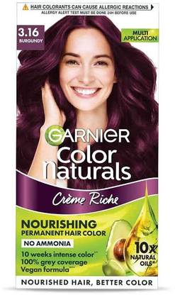 GARNIER Color Naturals Unidose Shade 3.16 Burgundy , BURGUNDY-3.16