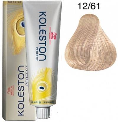 Wella Professionals Koleston Perfect 12/61 Special , Blonde Violet Ash Permanent (pack of 3)