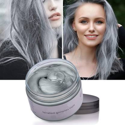 MYEONG Ash Grey Colour Hair Wax , Ash Grey