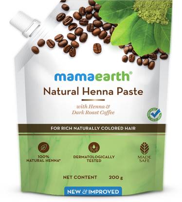 Mamaearth Natural Henna paste� for Rich Colored Hair with Henna & Dark Roasted Coffee