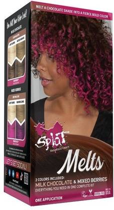 SPLAT Chocolate Melts Temporary Hair Color Mixed Berry , Mixed Berry