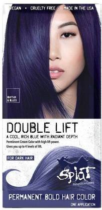 SPLAT Double Lift Permanent Hair Color Kit-Blue , Blue