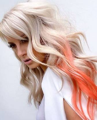 YAWI Temporary Hair Color Dye Wax, Instant Orange And White Temporary Hairstyle Cream , WHITE & ORANGE