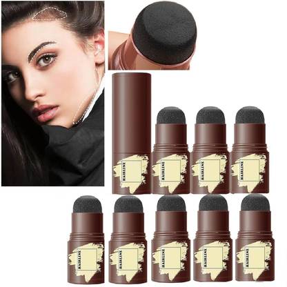 WOONGMI Matte finish temporary hair color powder stick , Black