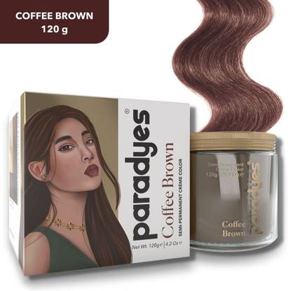 Paradyes Coffee Brown Jar only 120 gm , Coffee Brown