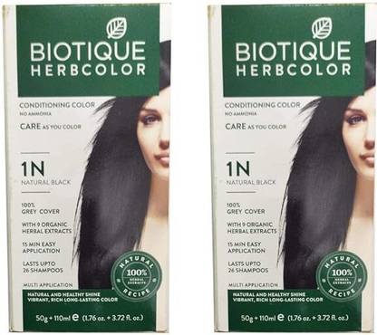 BIOTIQUE natural black , 1N natural black