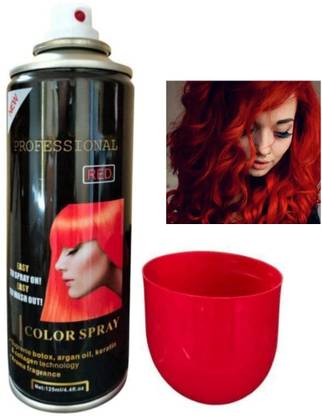 REIMICHI Hair Dye Spray, Temporary Hair Dye, Color Hair , RED