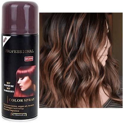 Arcanuy Best hair highlight color spray brown , brown