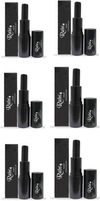 Rain HERBAL Hair Color Touch Up Stick | Color Stick for Men & Women | Pack of 6 , Black