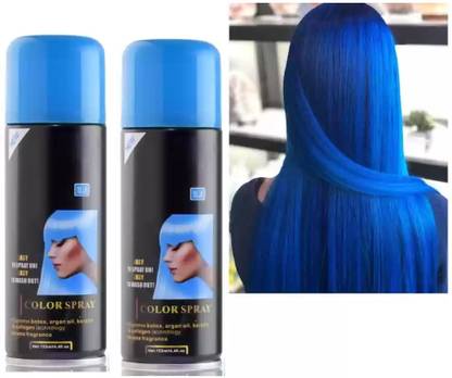 AFARAXIA Original Blue Hair Color Spray Temporary For Men&women , Blue
