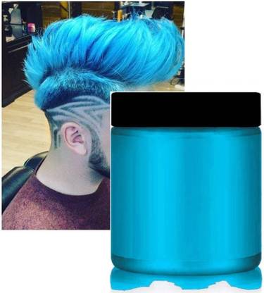 tanvi27 New & Daily Use Temporary Hair Color Washable Wax , sky blue