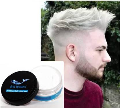 BLUEMERMAID Hairstyle Wax for Party, Cosplay, Date Temporary Wax , WHITE