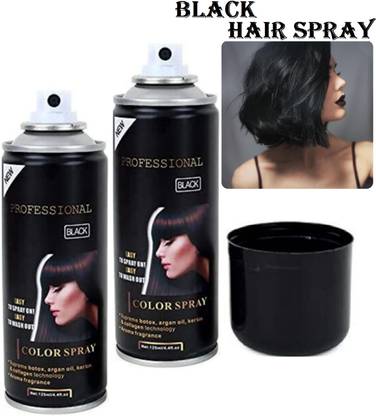 Arcanuy PROFESSIONAL BLACK TEMPORARY 1 DAY HAIR COLOR SPRAY Hair Spray