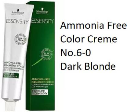 Schwarzkopf Professional Essensity Ammonia Free Color Creme No.6-0 , Dark Blonde