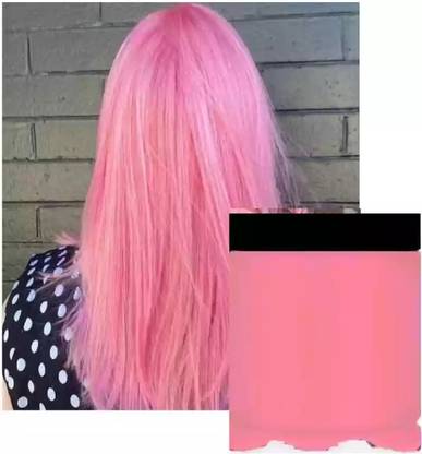 AFARAXIA Pink Hair Color Hair Wax Dye Hair Styling Clay , Baby pink