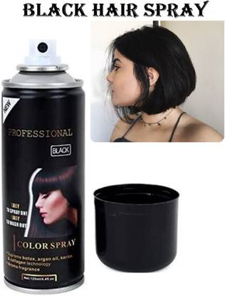 DARVING 1 Day Temporary Black Hair Coloring Spray Hair Spray