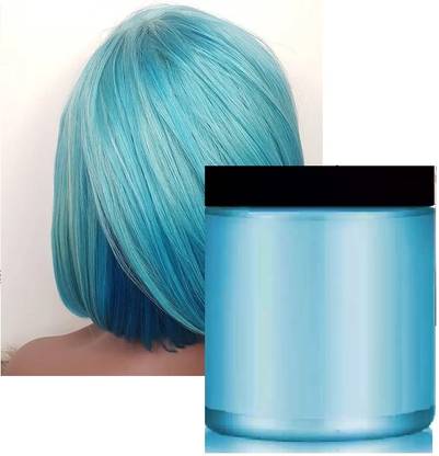 EVERERIN Temporary sky blue Hair Color wax Hair Wax