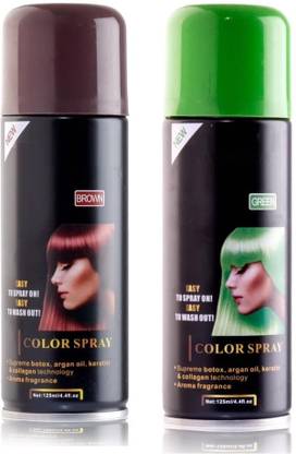 MYEONG temporary and instant highlights hair color spray Hair Spray