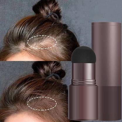 MYEONG Quick Hair Root Touch-Up Hair Shading Sponge Pen , BLACK