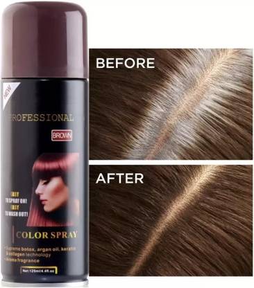 REIMICHI Hair spray Color & Styling for Men & Women Hair spray brown , brown