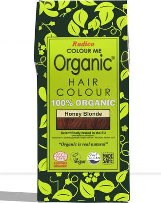Radico 100% Organic Hair Color ( Made Safe & Eco-Cert Certified) , Honey Blonde