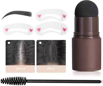 GABBU Natural Hairline Powder, Hair Shading Sponge Pen , Natural Hairline Powder, Hair Shading Sponge Pen, Hairline Shadow Powder Stick