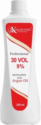 KERAMONIKS PROFESSIONAL Oxydant Professional 30 Vol 9% Hair Developer With Argan Oil , Hair Developer