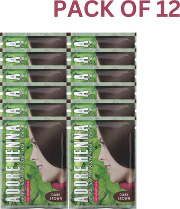 Adore Herbal Based Hair color , Dark Brown