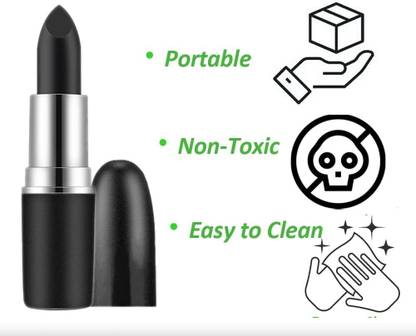 Emijun Black Hair Color Beard Moustache Touch Up Stick , black