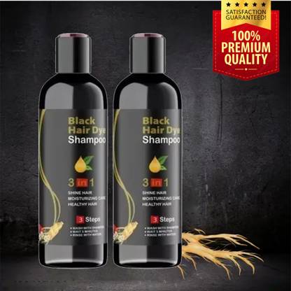 Alia Black Hair Dye Shampoo 3 In 1 Quality Thik Hair Shampoo