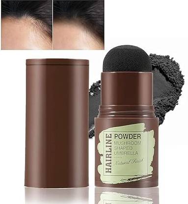 revary New Hair Line Root Touch Up and Eyebrow Powder Stick-rq , Black