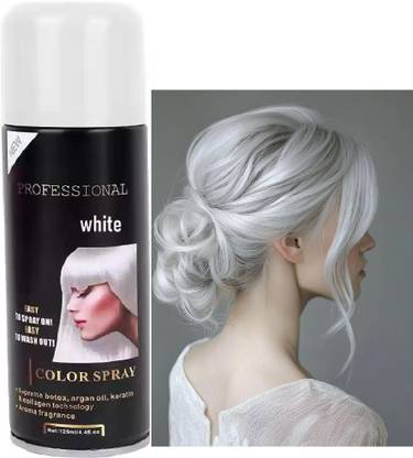 Jiwoo Professional & Temporary Hair Color Spray white Hair Spray Hair Spray