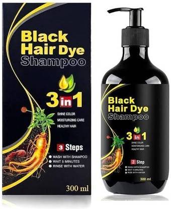 DHOR black hair dye shampoo 3 in 1 .black,hair dye shampoo..