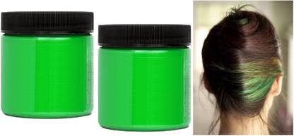 tanvi27 Green Hair Color Wax Pomade Combo , Green
