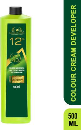 Heaven Valley Professional Hair Color Developer 40% Volume (12%) 500 ml| Cream Developer for Hair Color , White