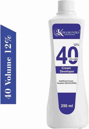 KERAMONIKS PROFESSIONAL Hydrogen Peroxide 12% 40 VOL Cream Developer , Hair Developer