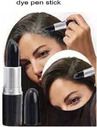 Lui Pui new hair style color dye pen stick , black