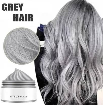 MYEONG Hair Wax Ash Grey Color For All Hair Type , Ash Grey